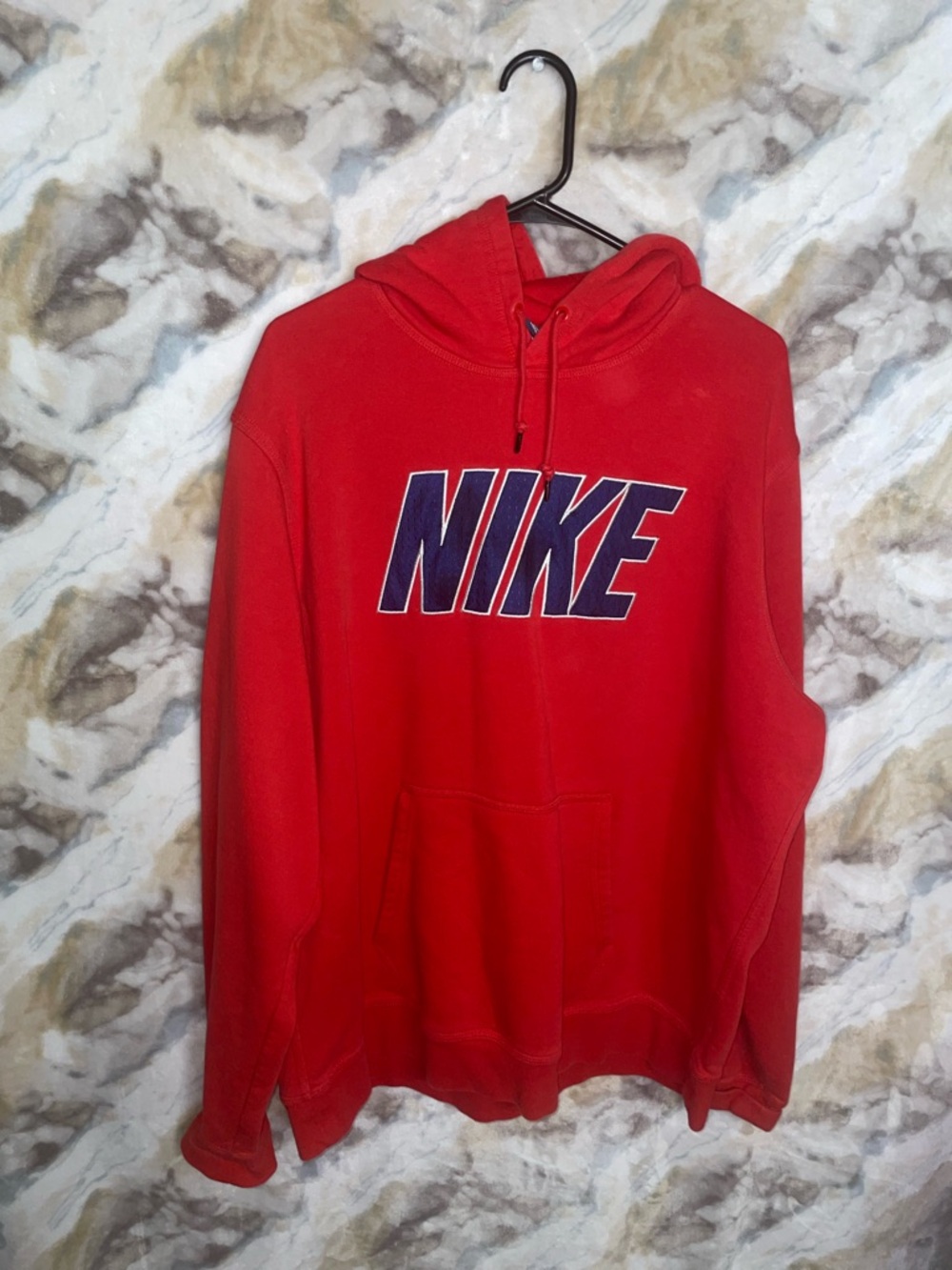 Vintage Nike Red Pullover Hoodie